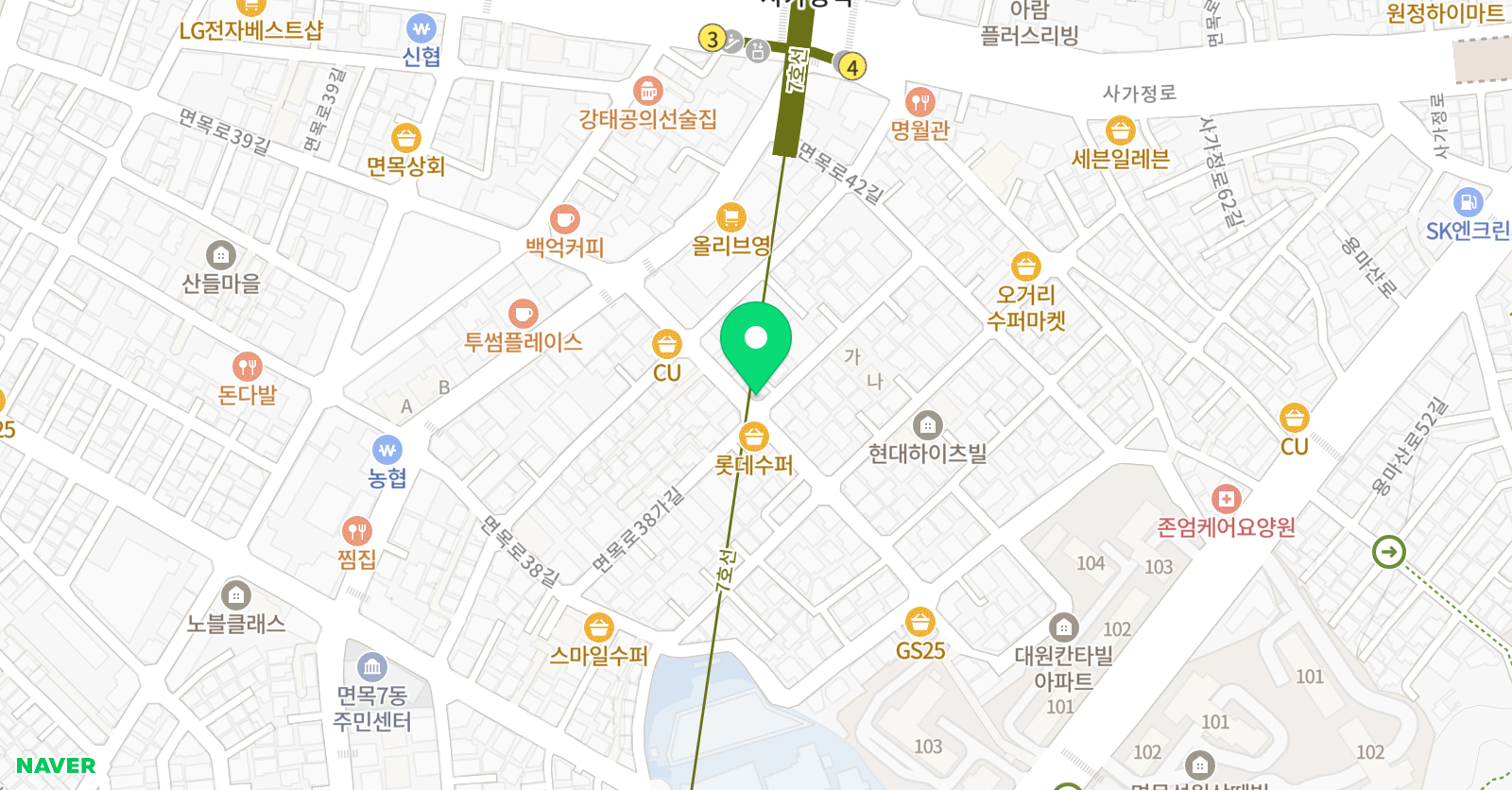제스 ERC 영어교습소 위치