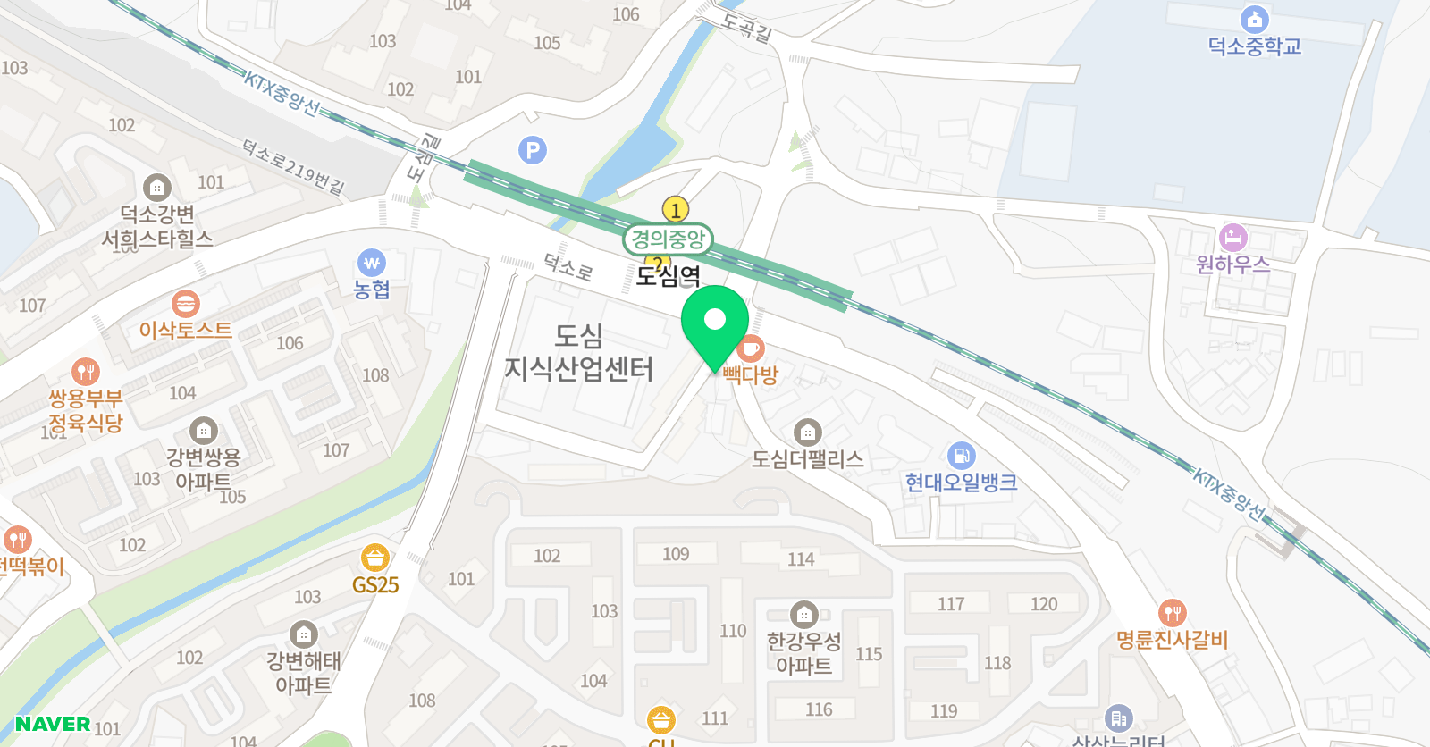 OUI 실용음악학원 3관 위치