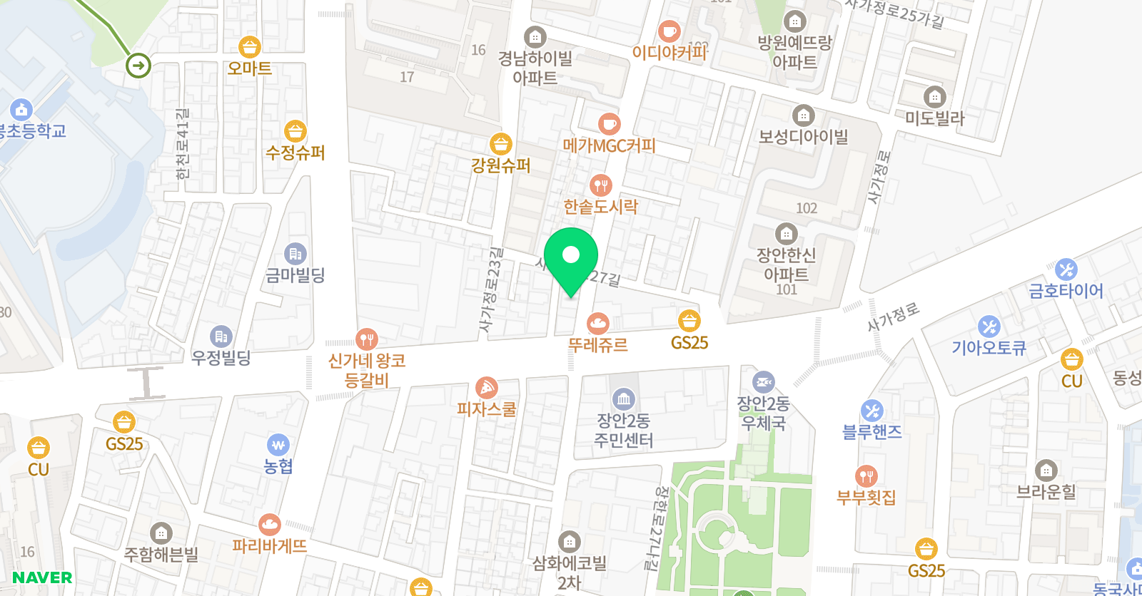예술공감 미술 위치