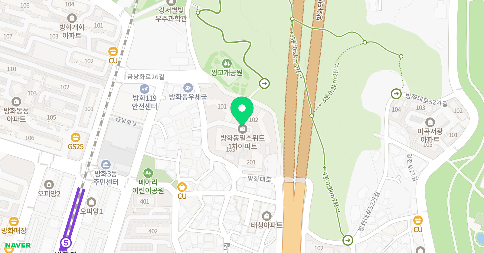 윌리샘 영어 방화점 위치