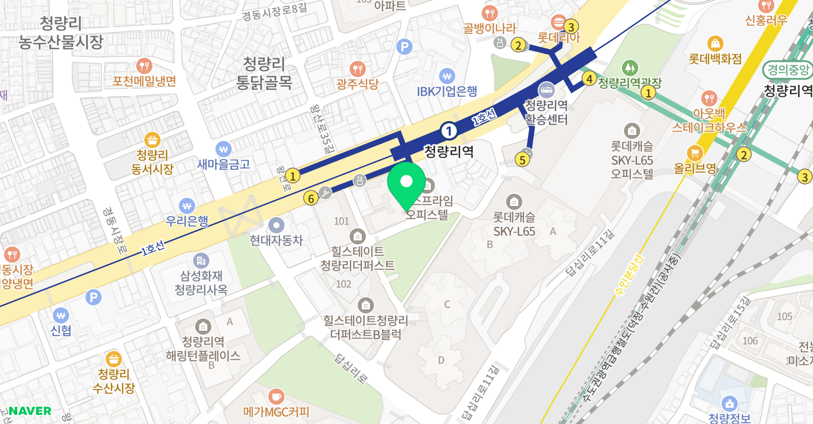 다다르다 어린이미술교습소 위치