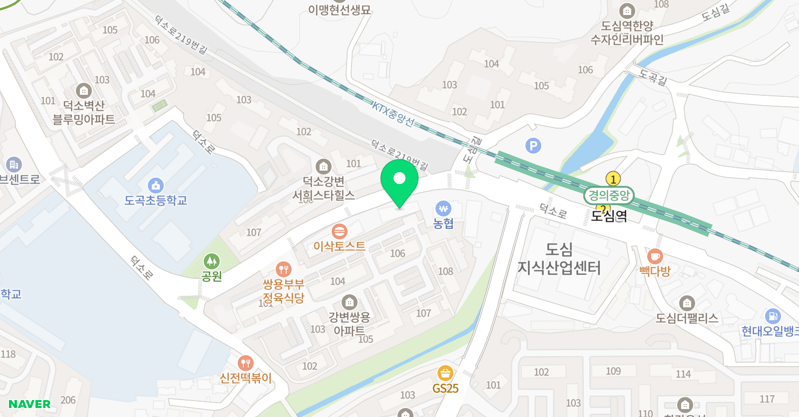 투비스마트 학원 위치