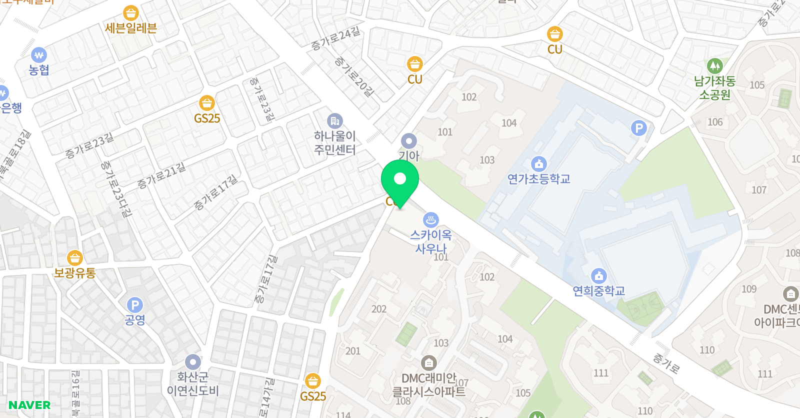 이박사아카데미 보습학원 위치