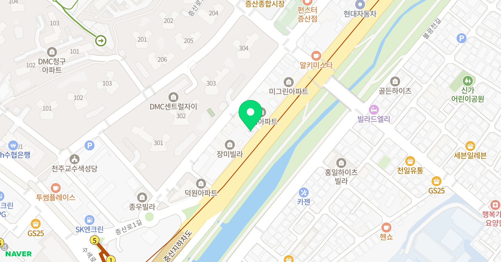 에어리얼플로우 요가 위치
