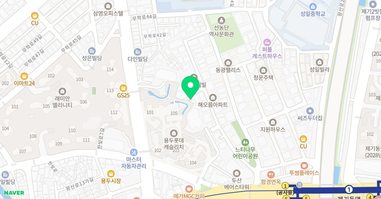 더그레이스 피아노 위치
