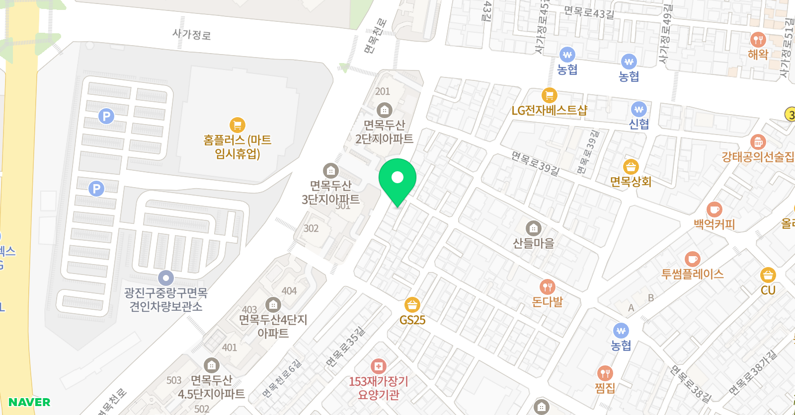 커마짓댄스 학원 위치