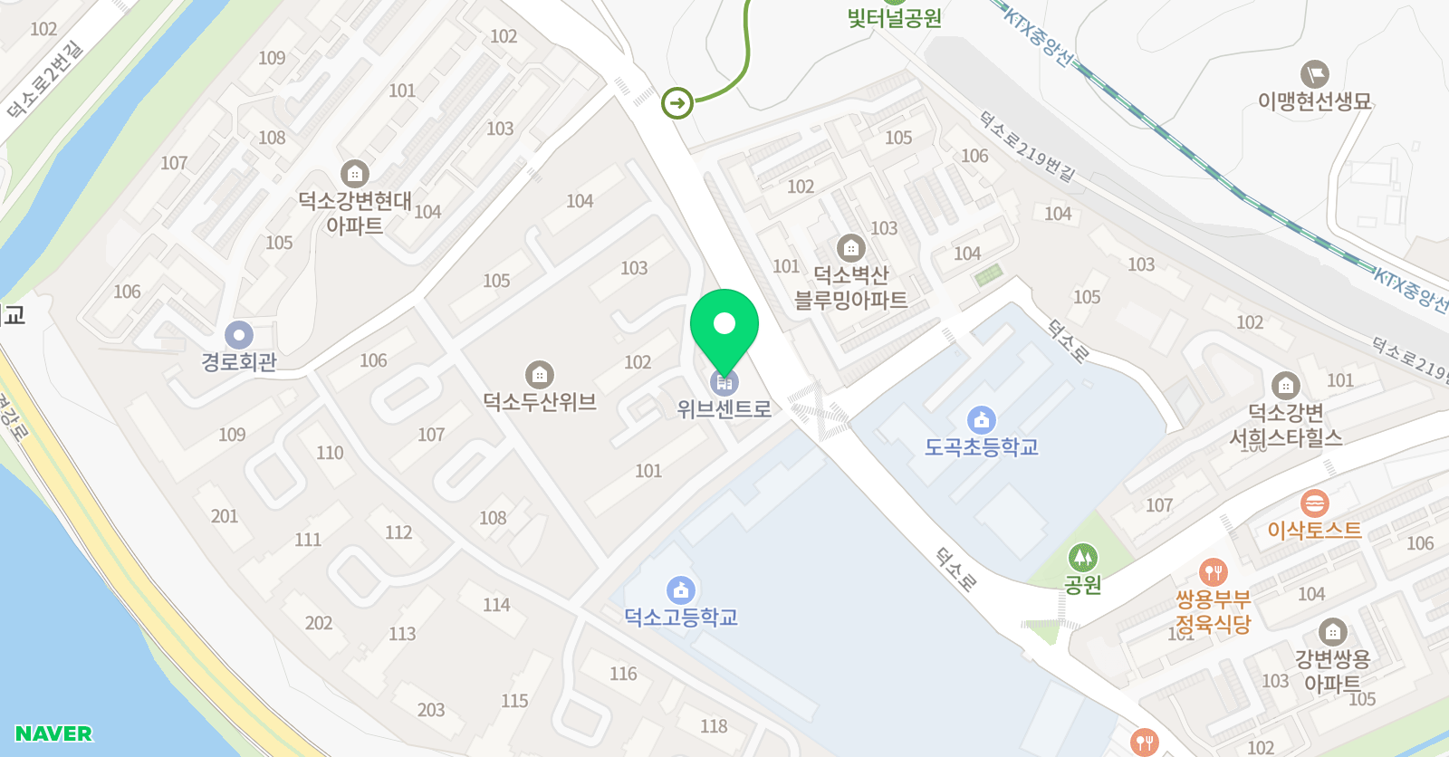늘품 수학교습소 위치