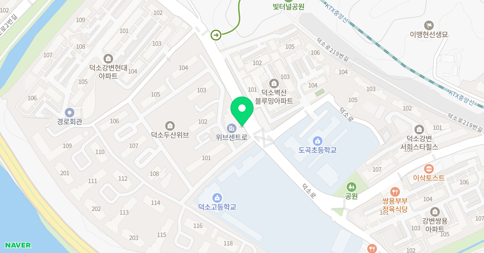 유니온아카데미 학원 위치