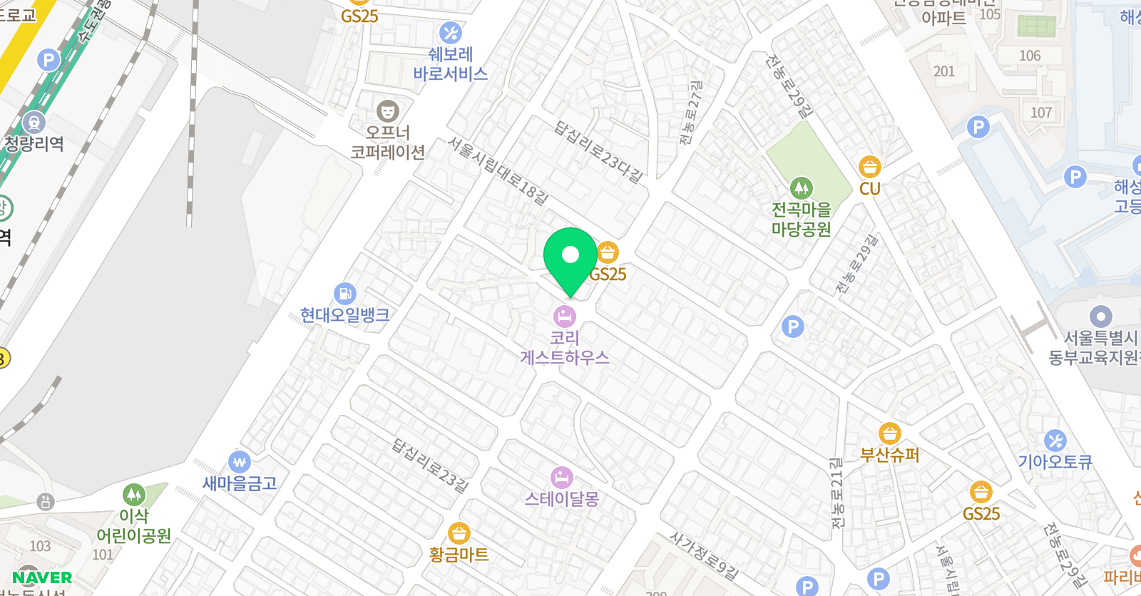 스마트해법 영어수학 명진학원 위치