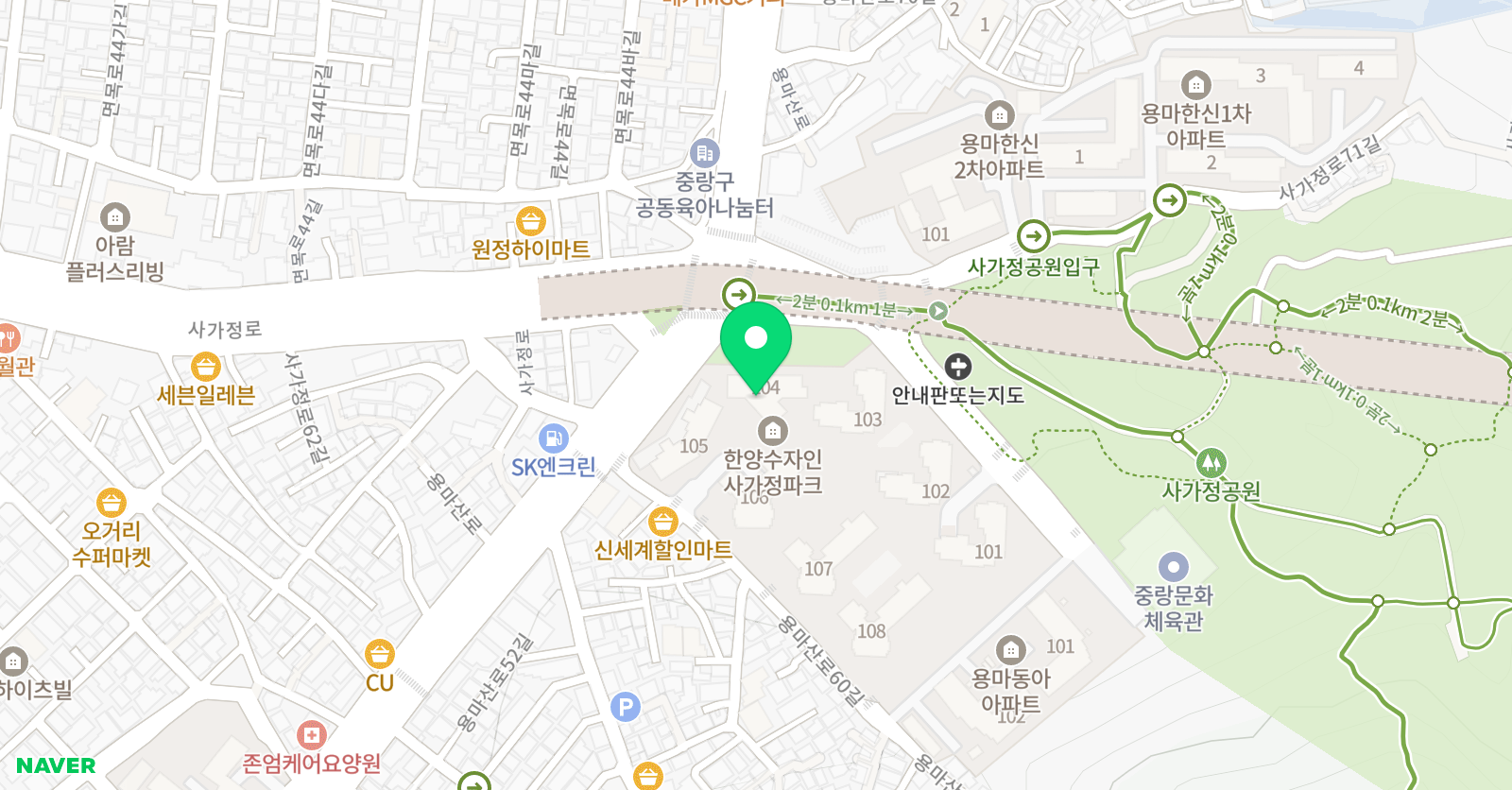 3030 영어 위치