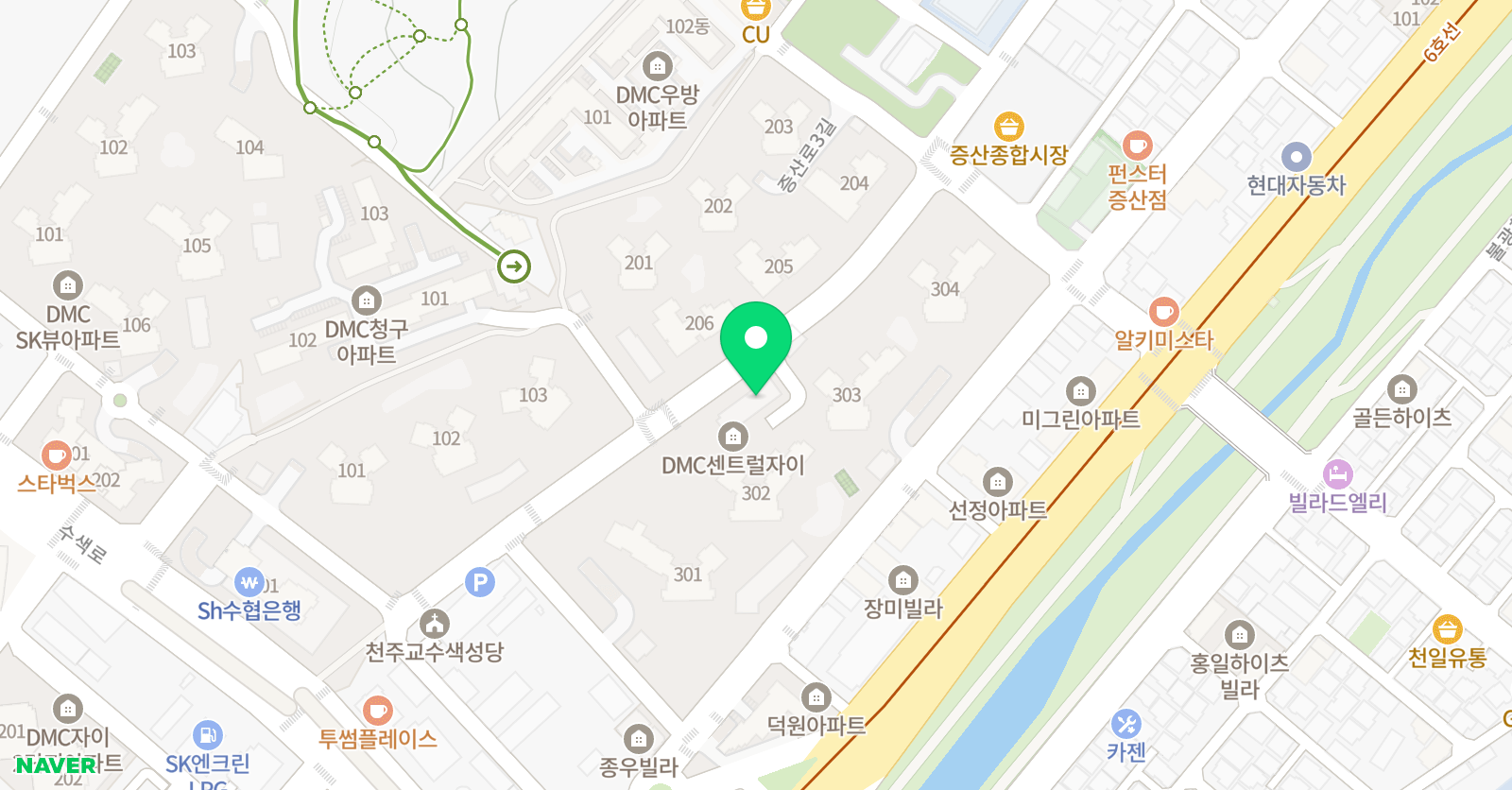용인대 태권도 위치
