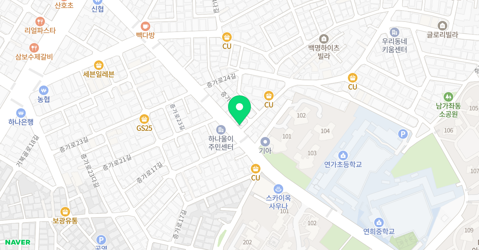 리드앤톡 북가좌2센터 위치