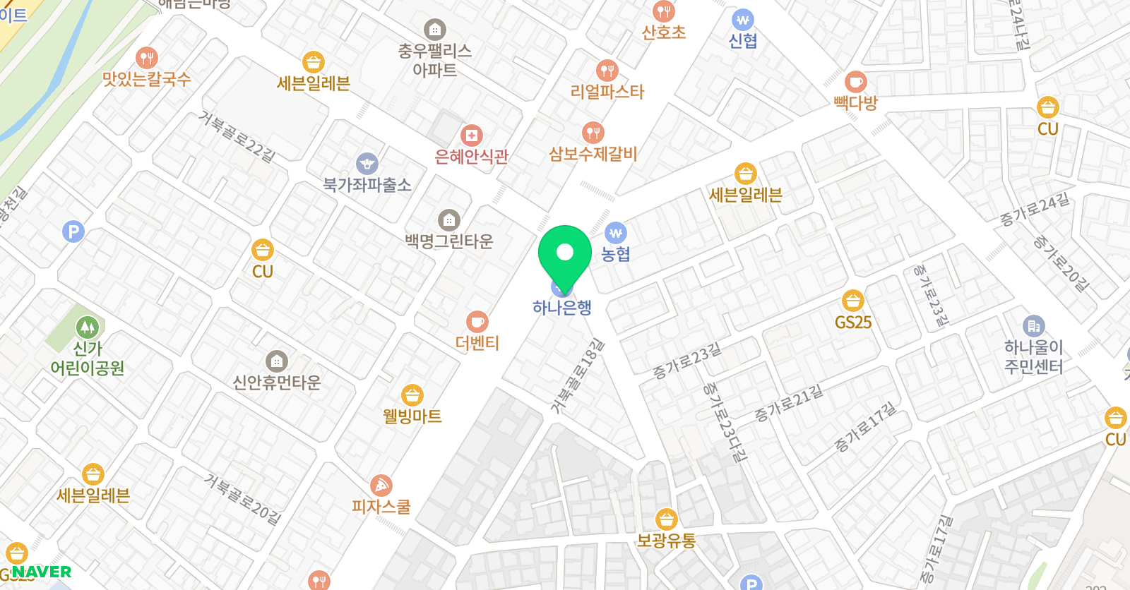북가좌 용인대 태권도 위치