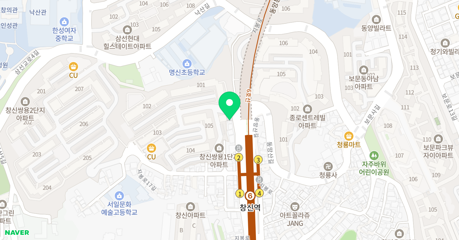 알로하 피아노 위치