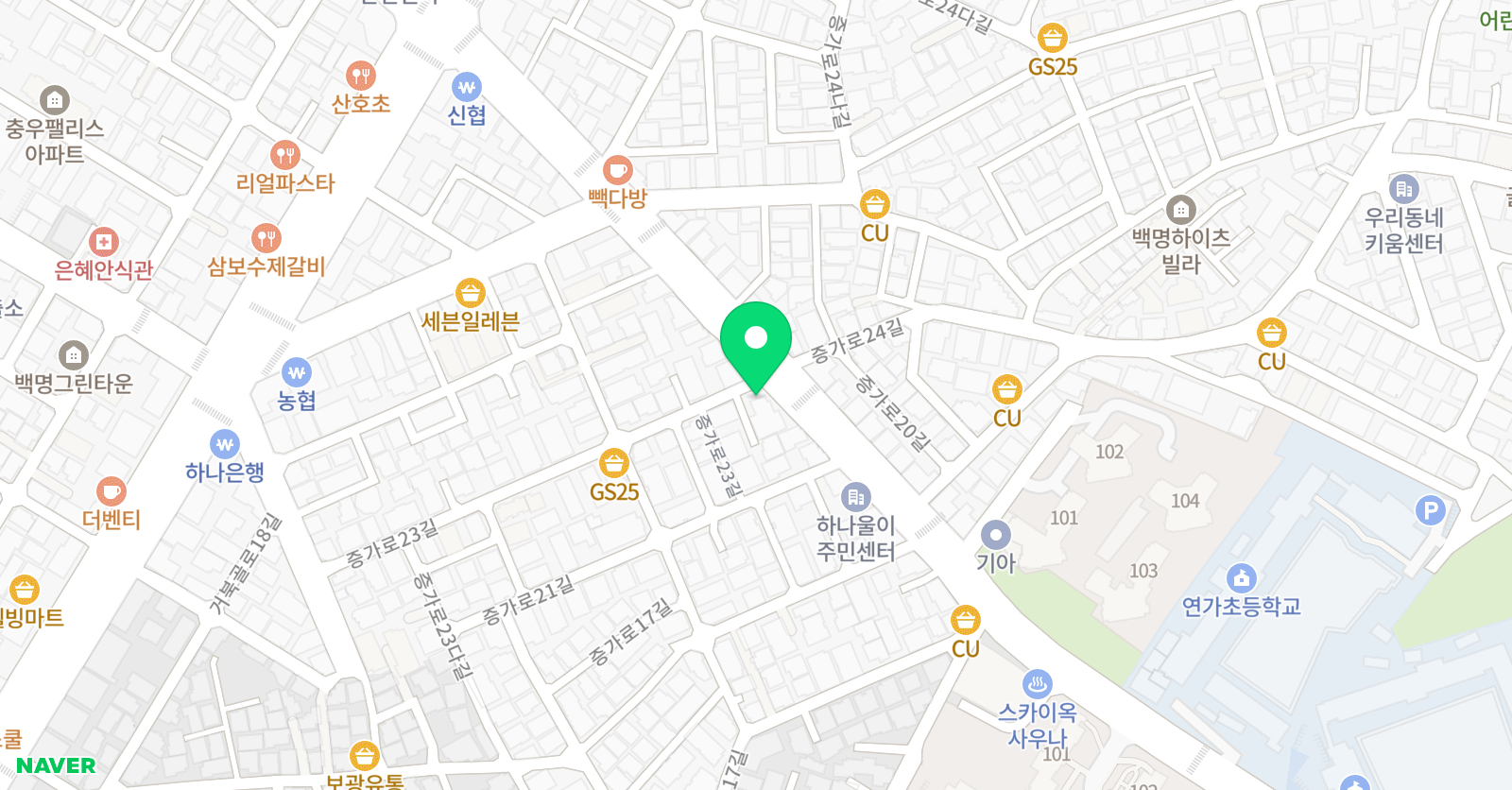 탄탄 수학교습소 위치