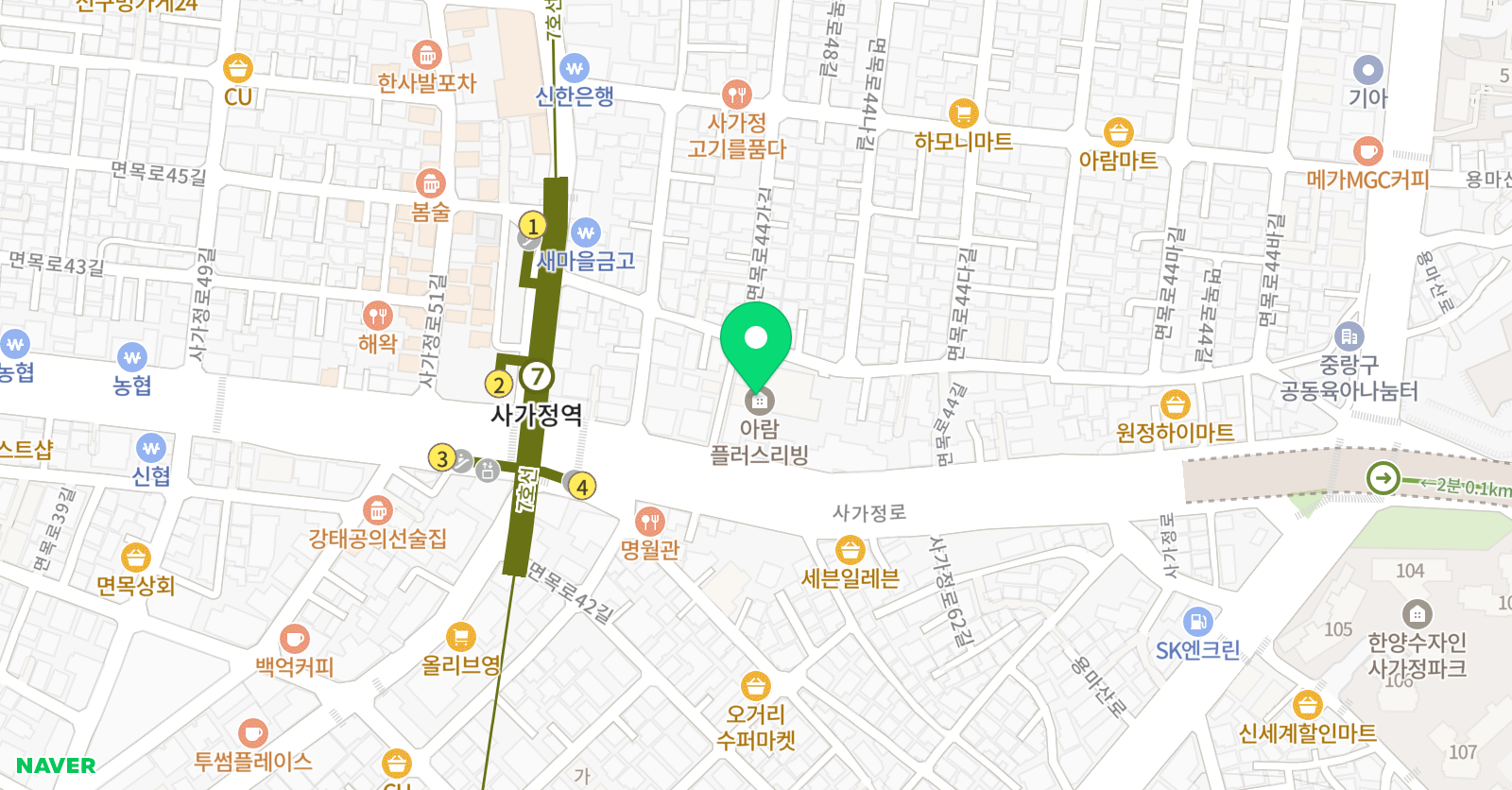 하은 바이올린첼로 학원 위치