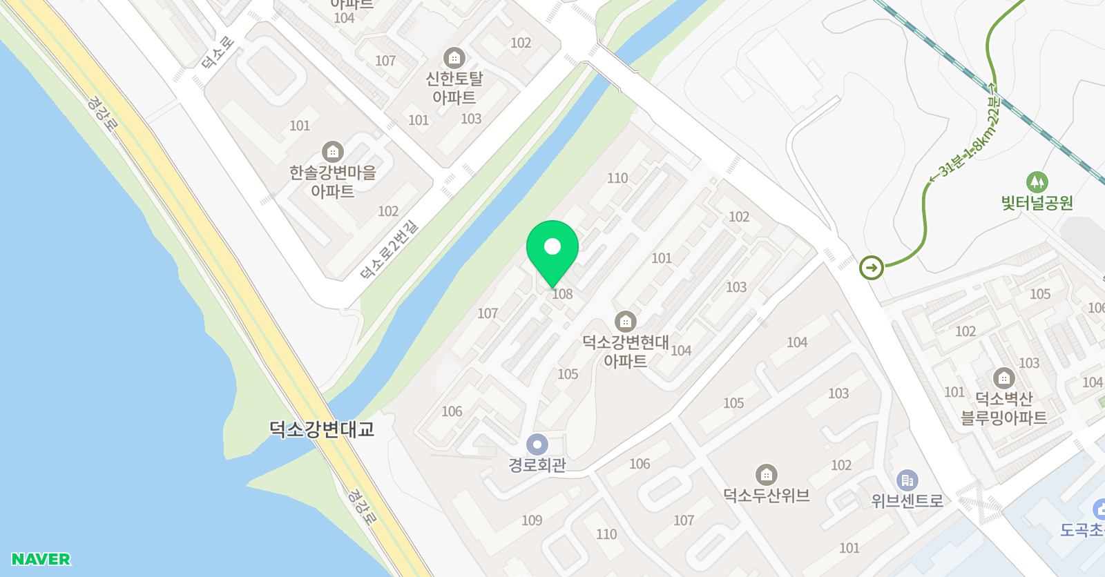 기탄 사고력교실 덕소강변현대교실 위치