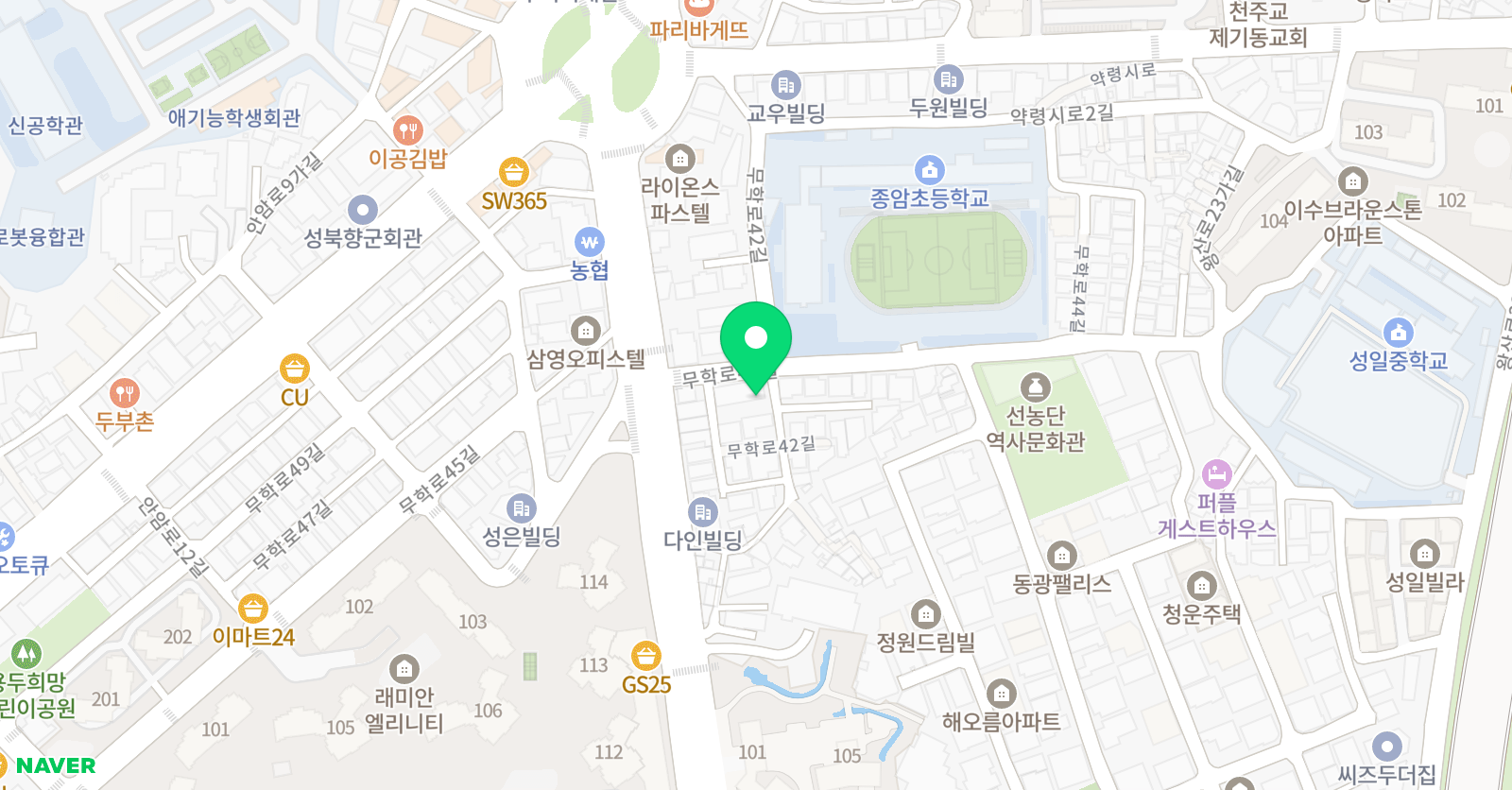 이선생최강 논술 위치