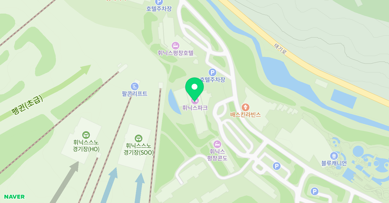 휘닉스평창 스키학교 위치