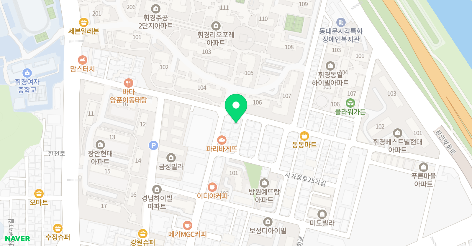 발레뜨망아카데미 위치