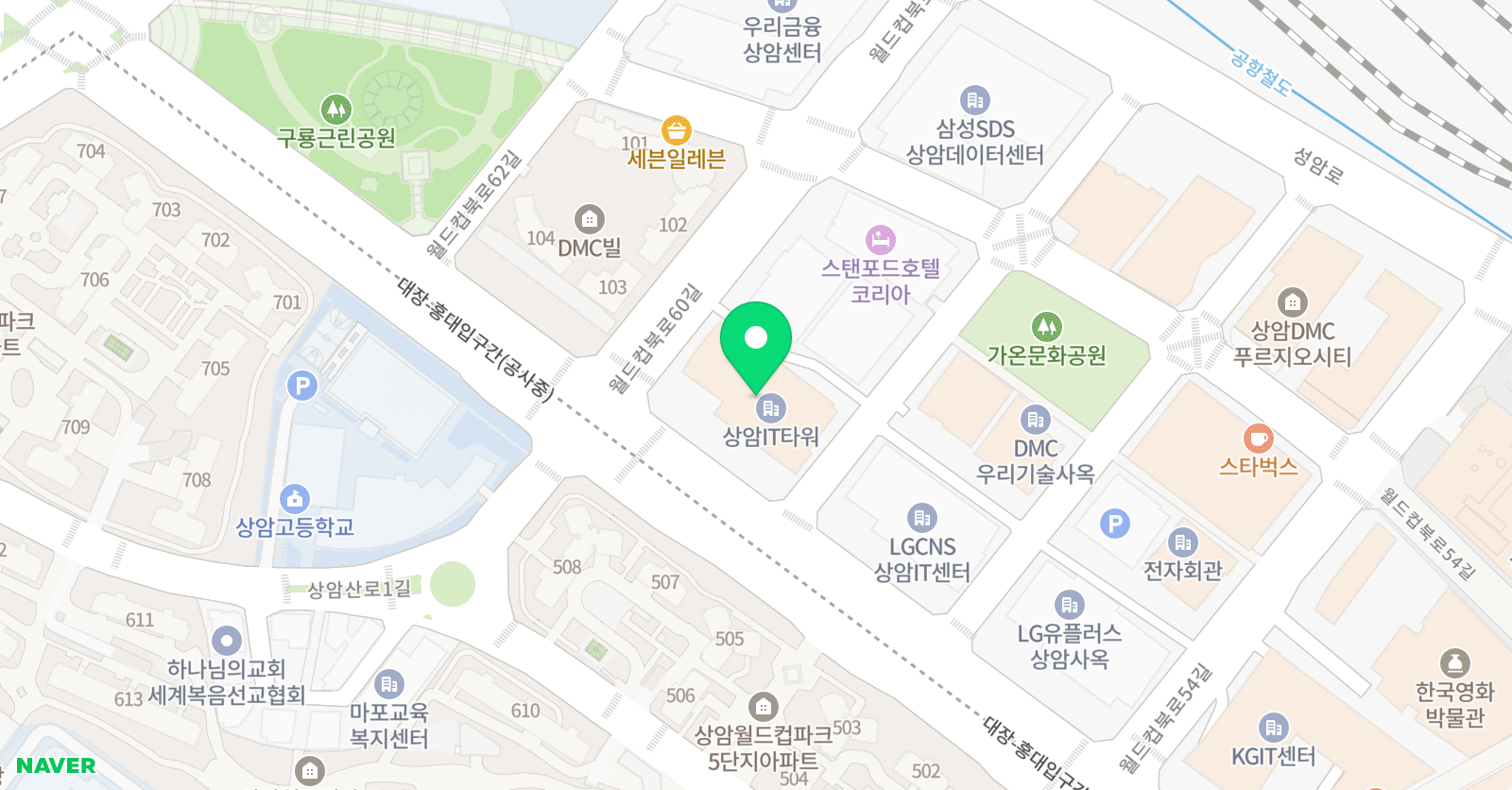 목동DMC 수학학원 위치