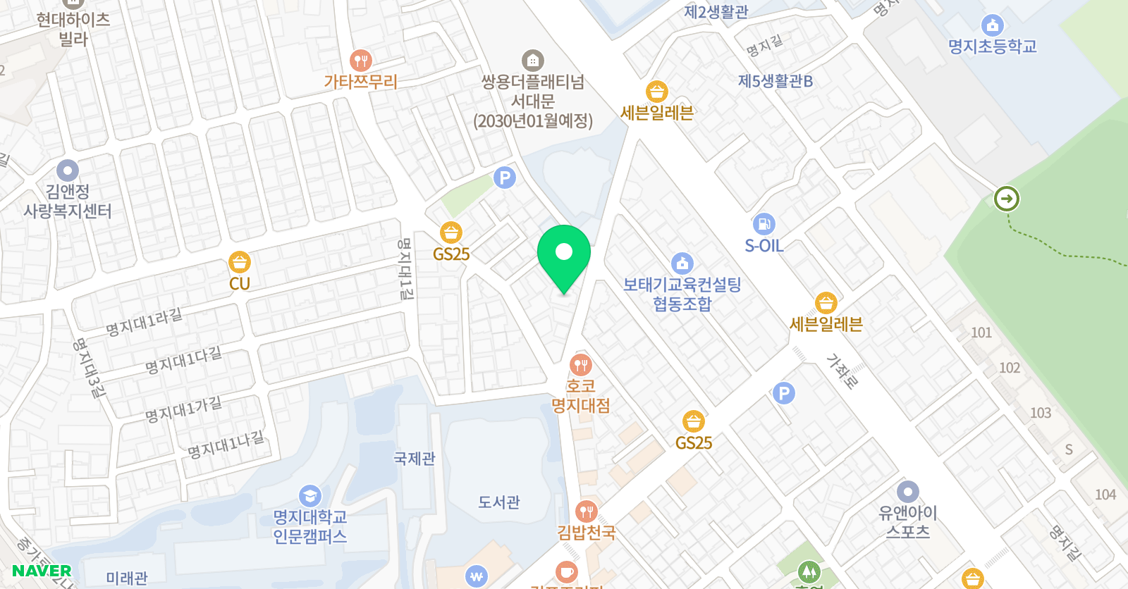 격공 수학전문 위치