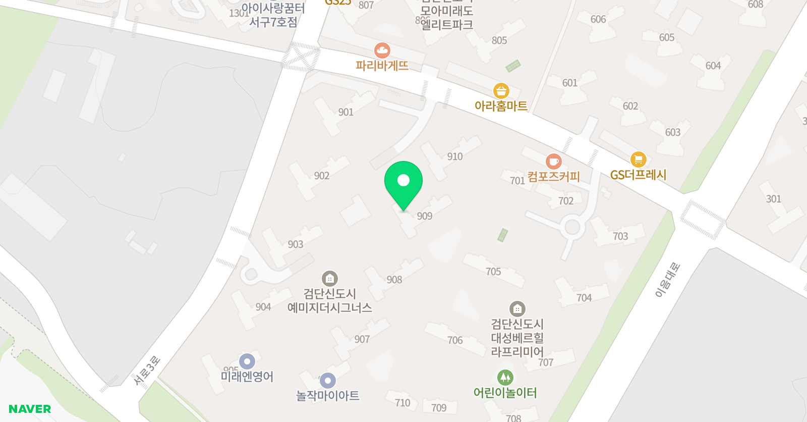 두뇌연산수학 위치