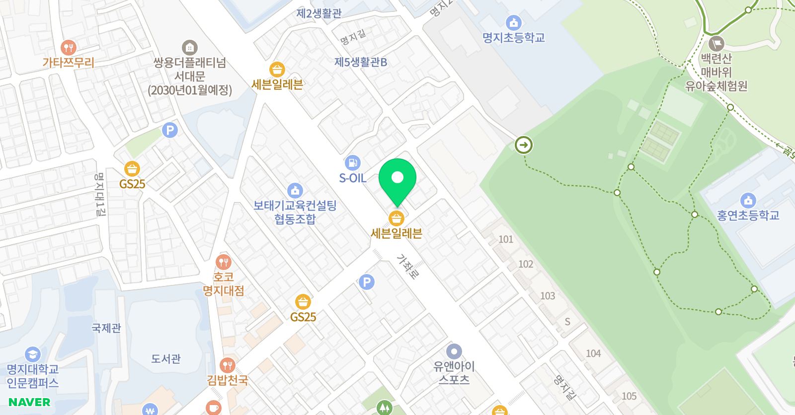재원 학원 위치