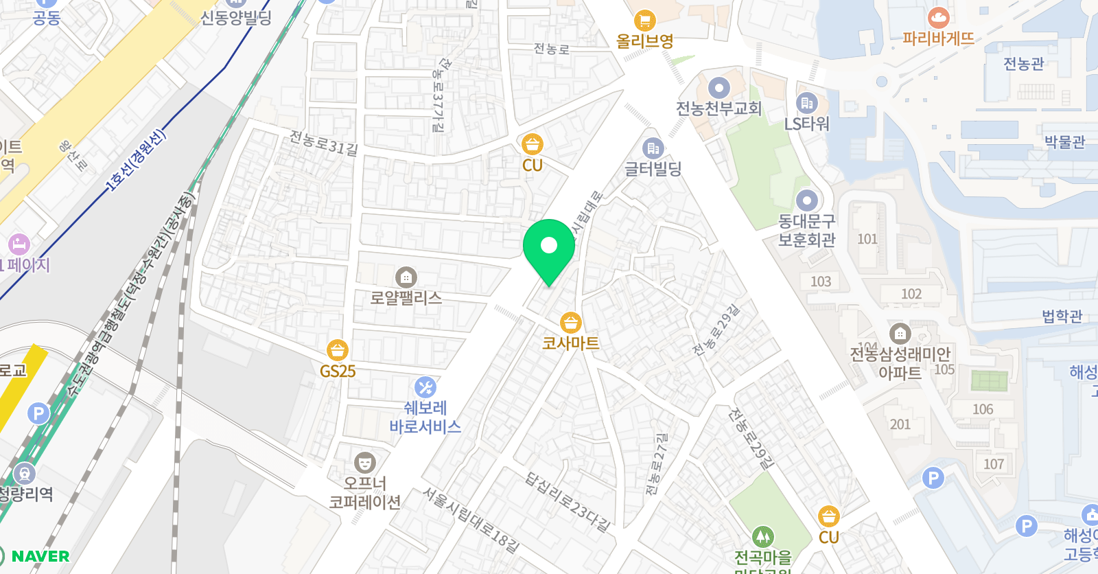 데이지 영어공부방 위치