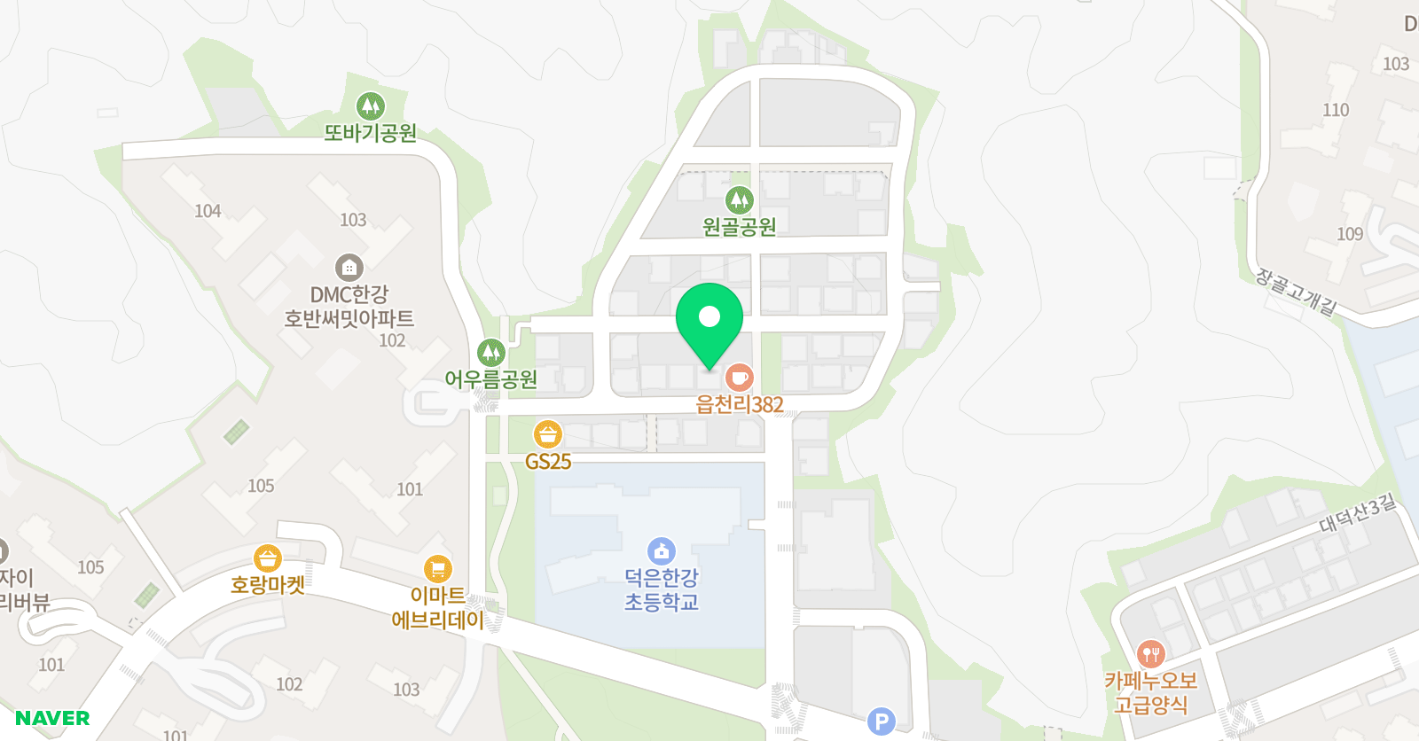 수쌤 수학학원 위치