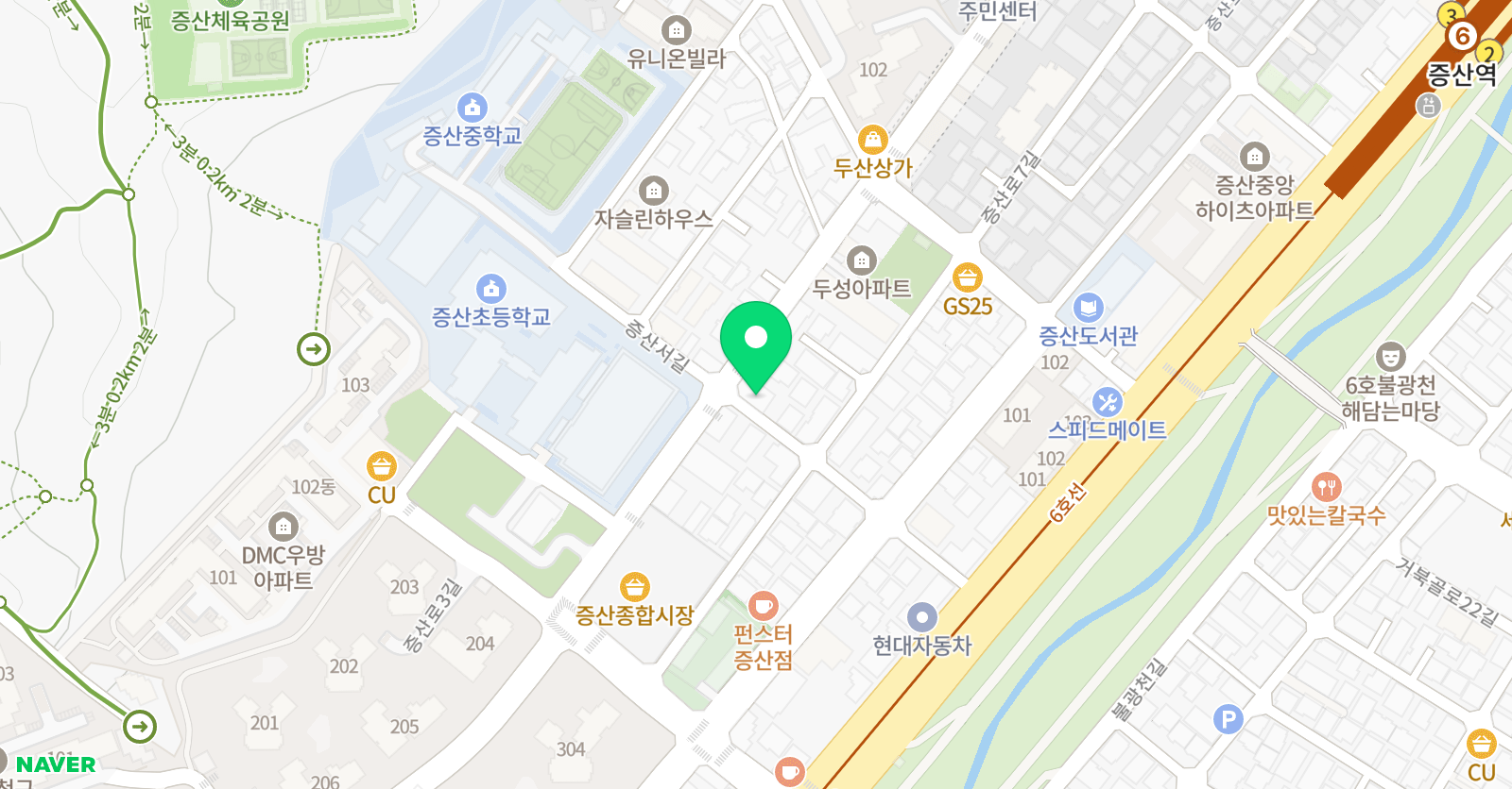 엠스터디 수학학원 위치