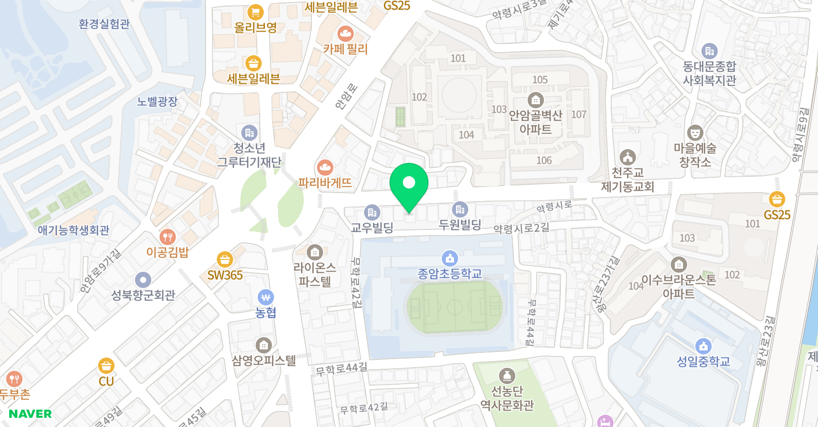쉬운 수학교습소 위치