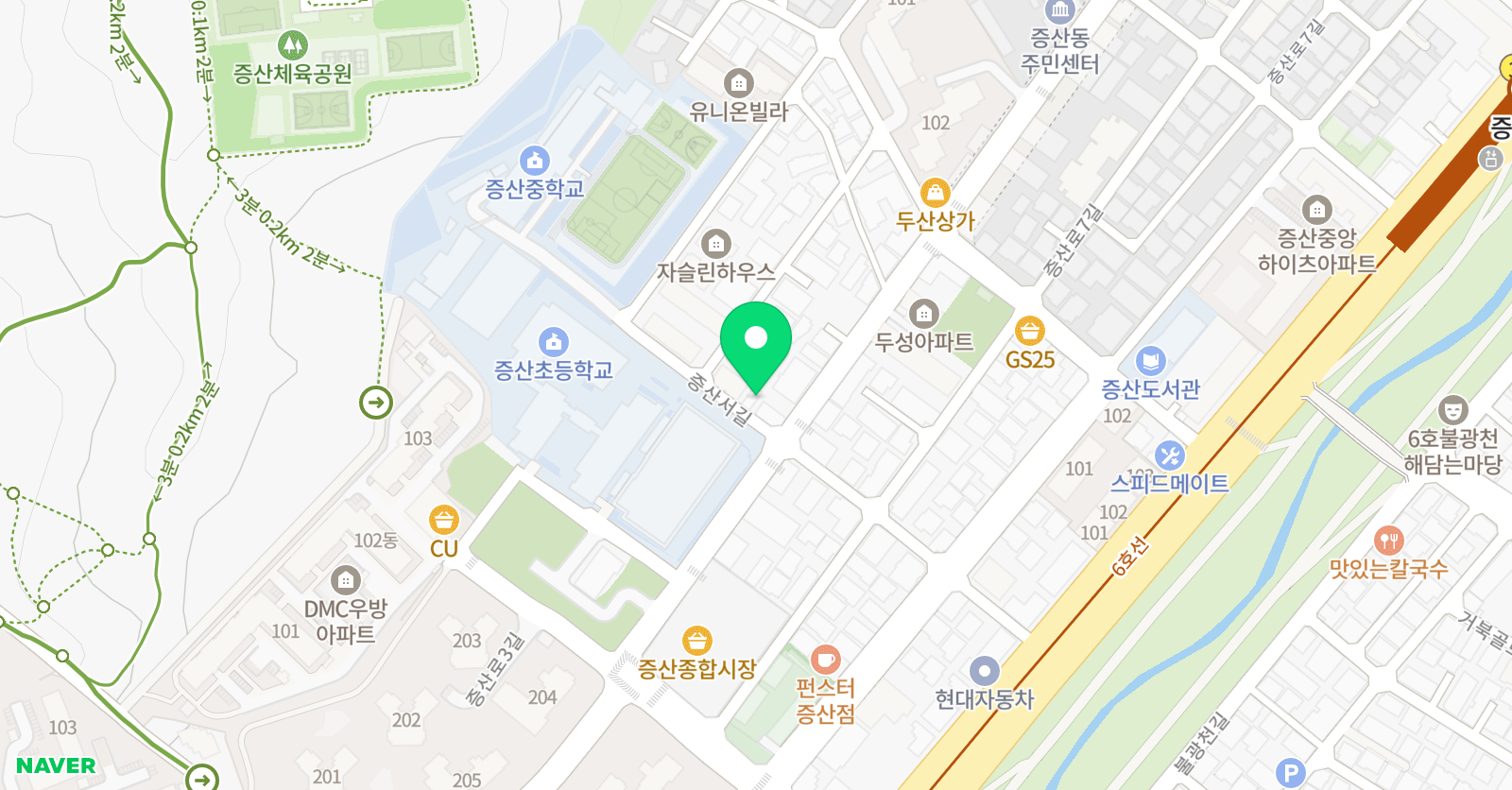 마커스 공부방 위치