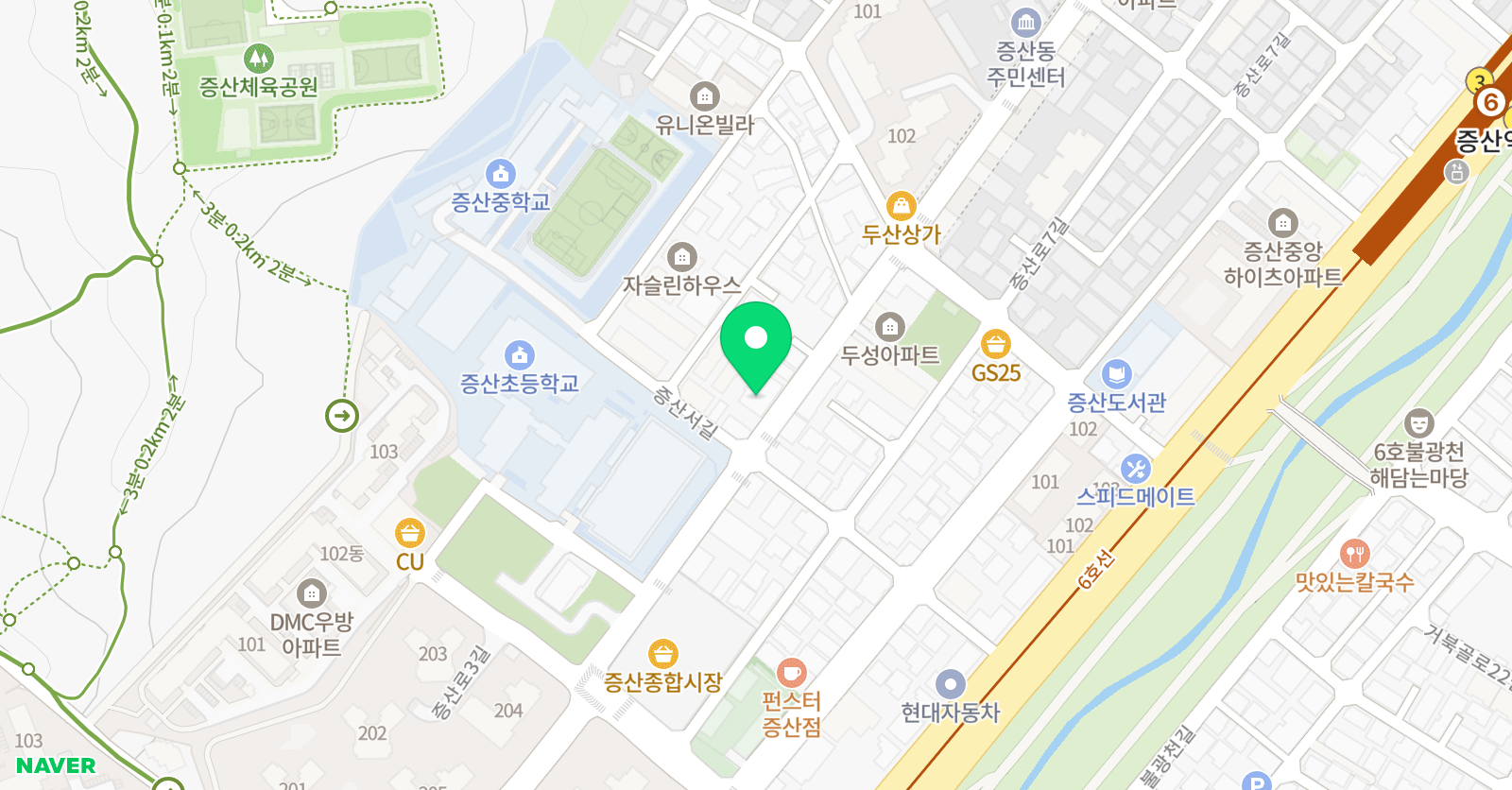 브레인 학원 위치