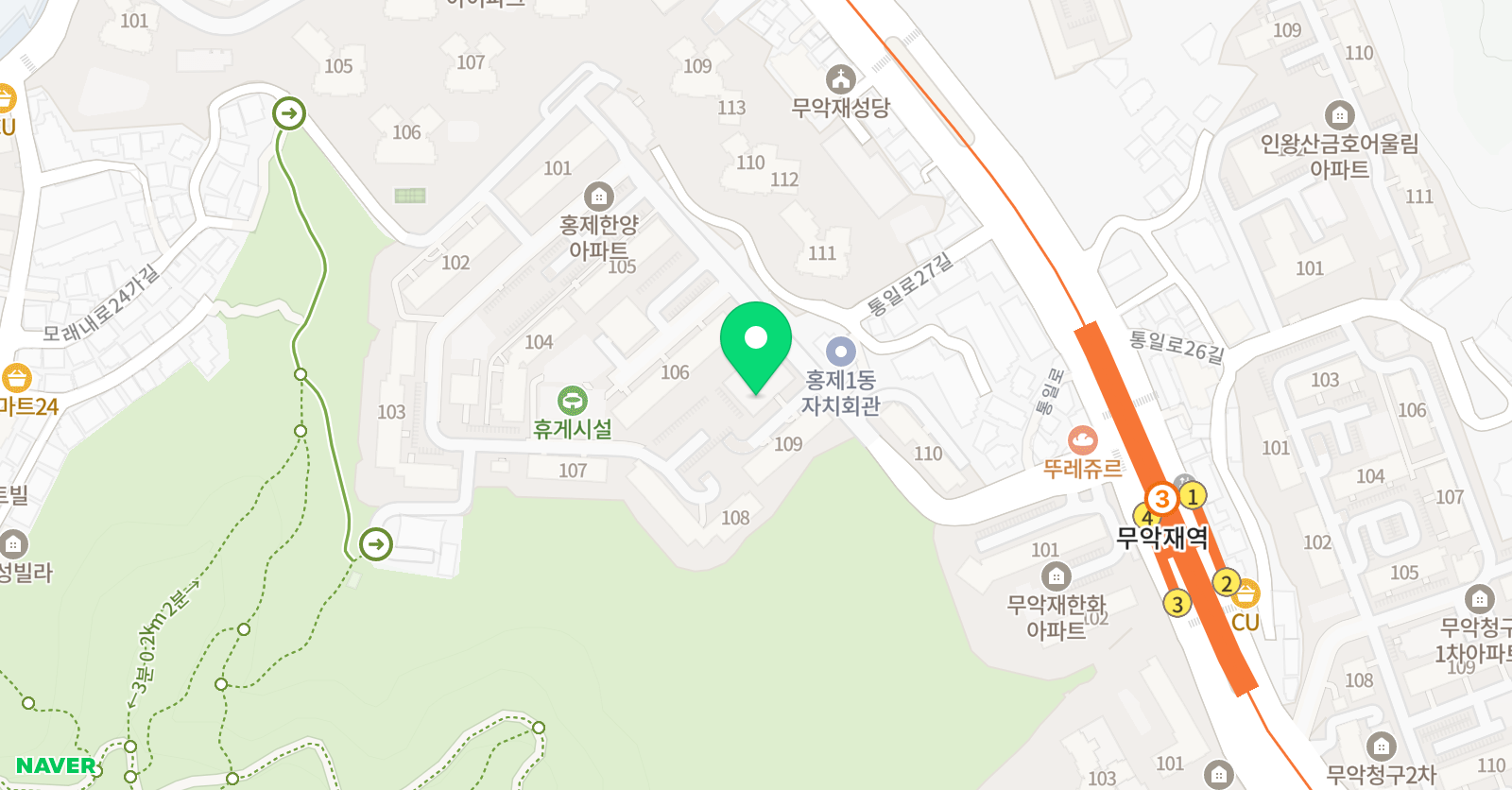 황선생 수학교습소 위치