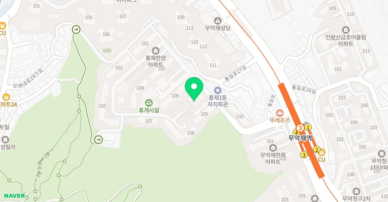 꿈나무 MTA 태권도&줄넘기 클럽 위치