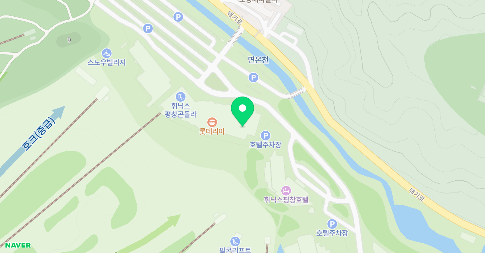 배호성스키 아카데미 위치