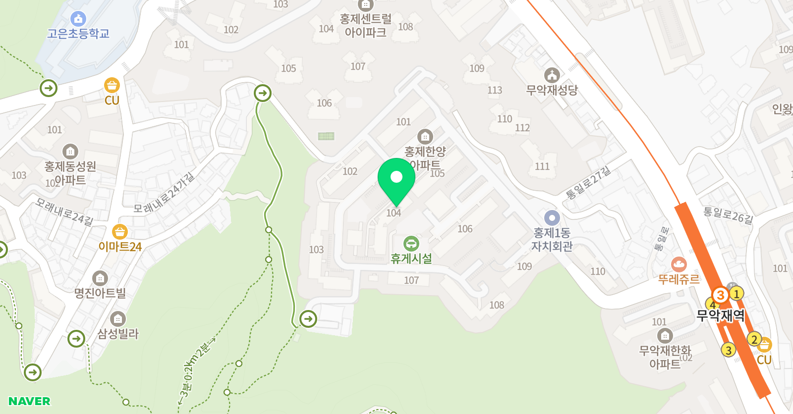 샘솔 미술 위치