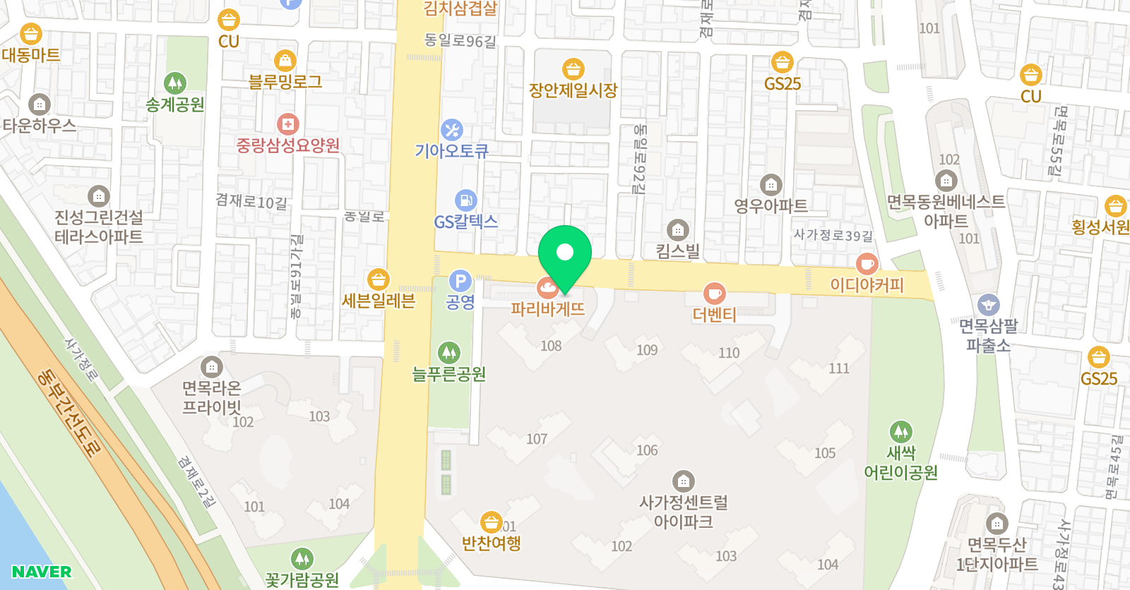 늘봄 음악학원 위치