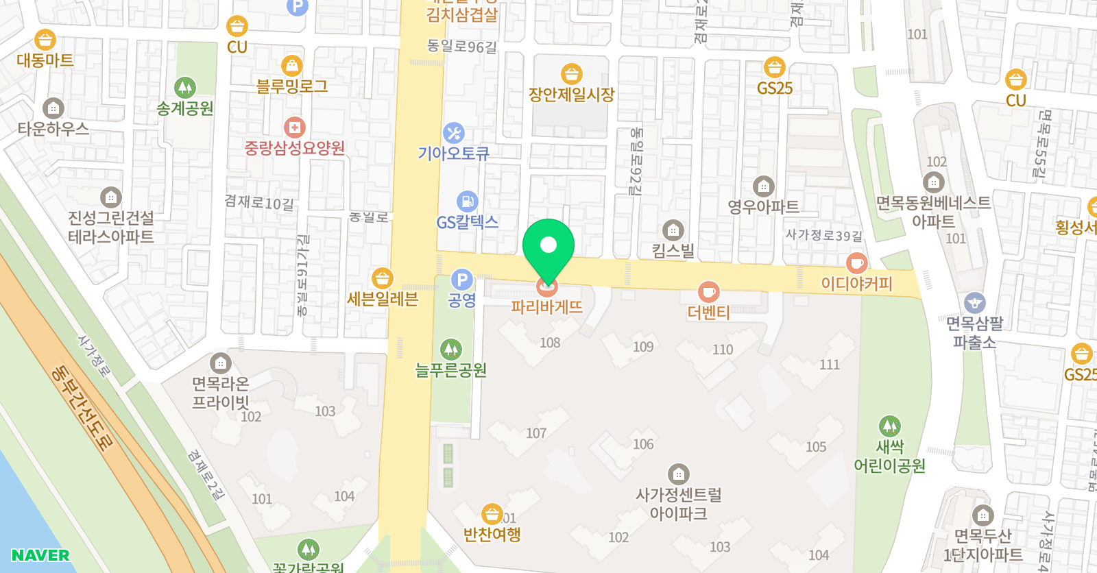 파스텔아트 미술 위치