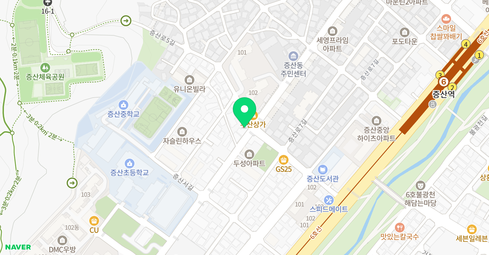 신새롬 음악학원 위치