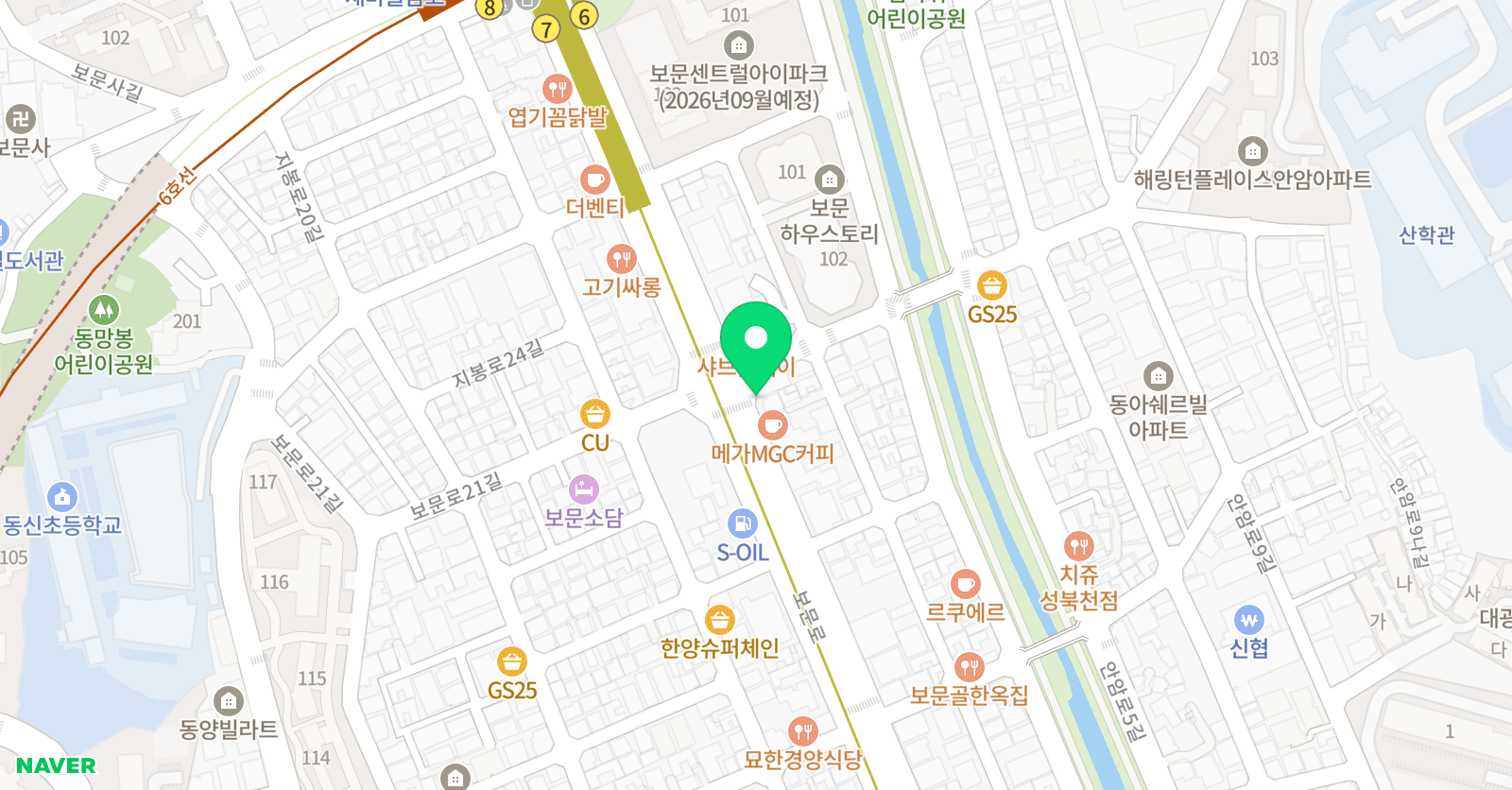 삼성 영어셀레나 스카이학원 위치
