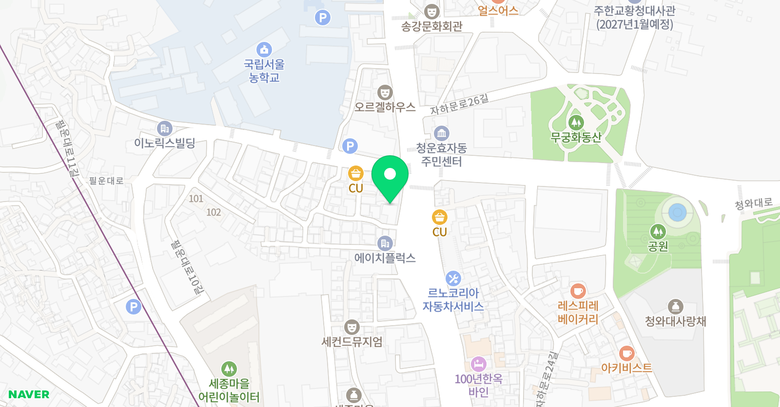 정인 수학학원 위치