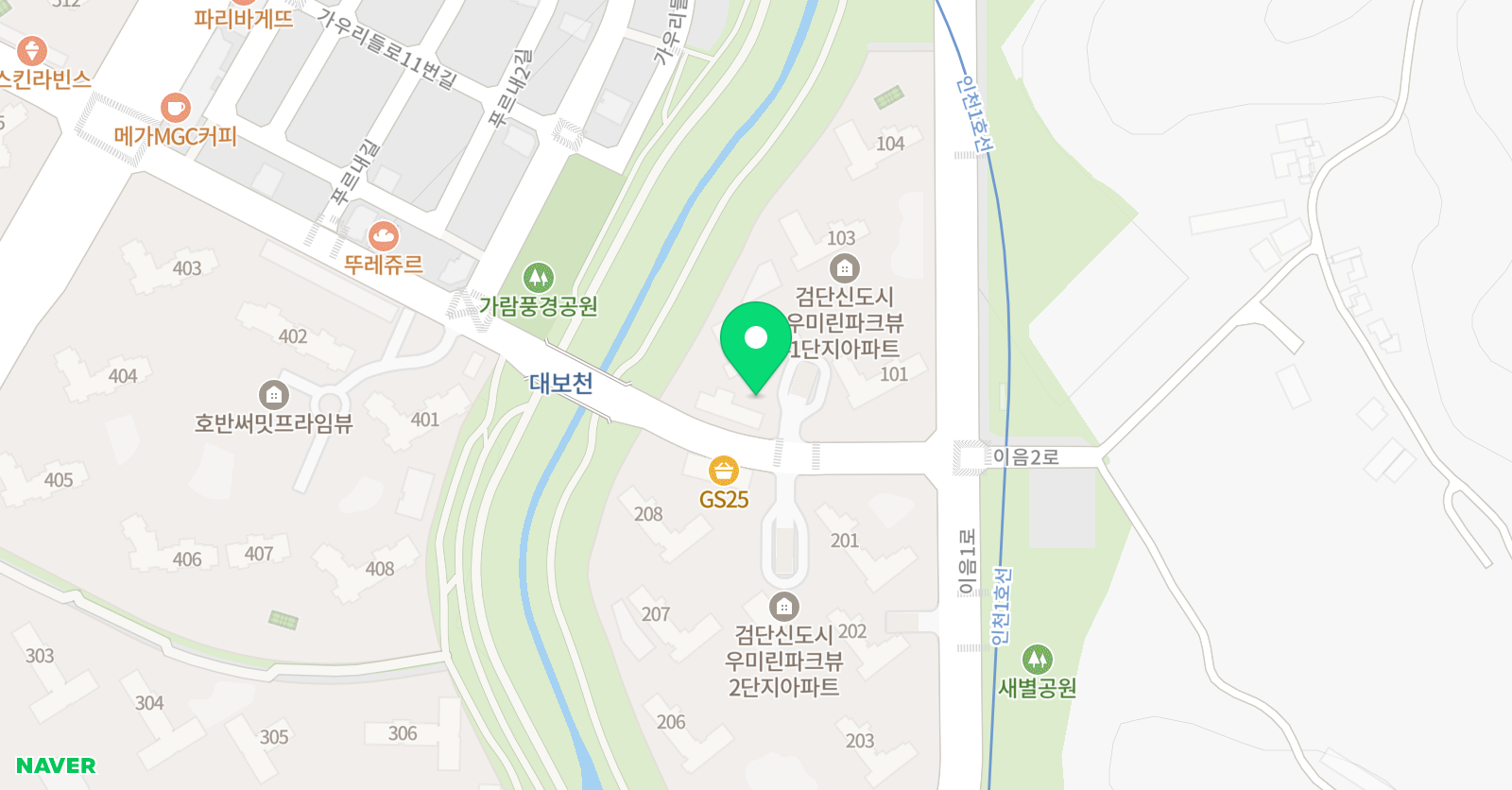 봄봄 수학교습소 위치
