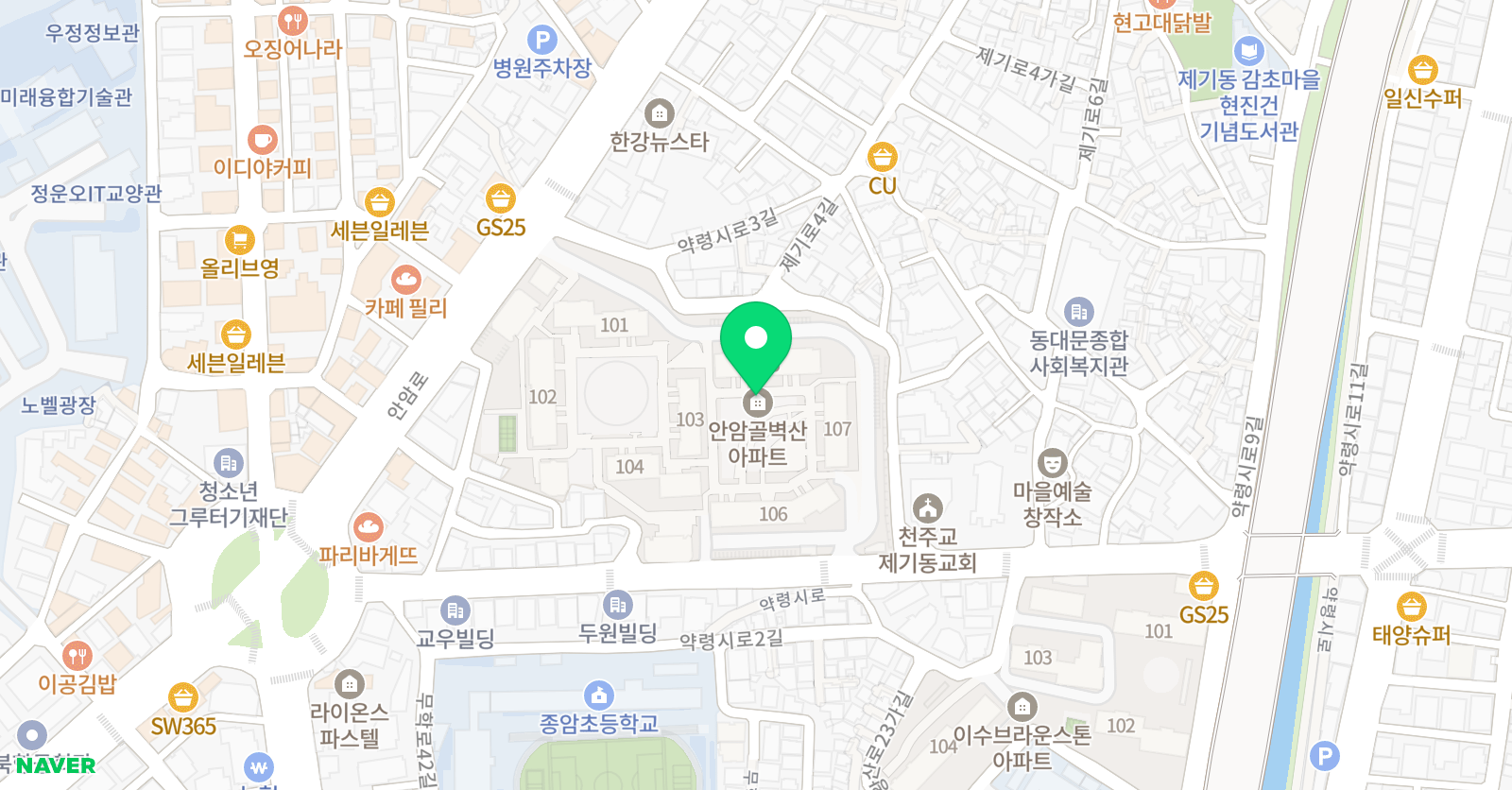 하이엠 수학교습소 위치