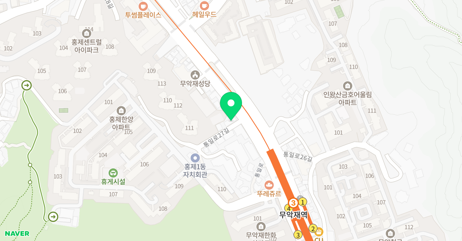 와이에스 영어교습소 위치