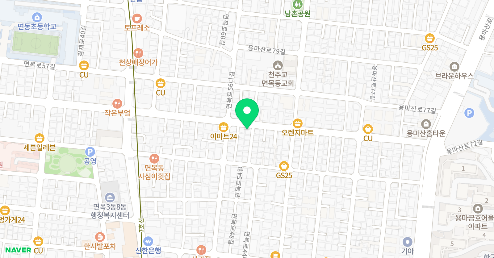 동원 지역아동학습센터 위치