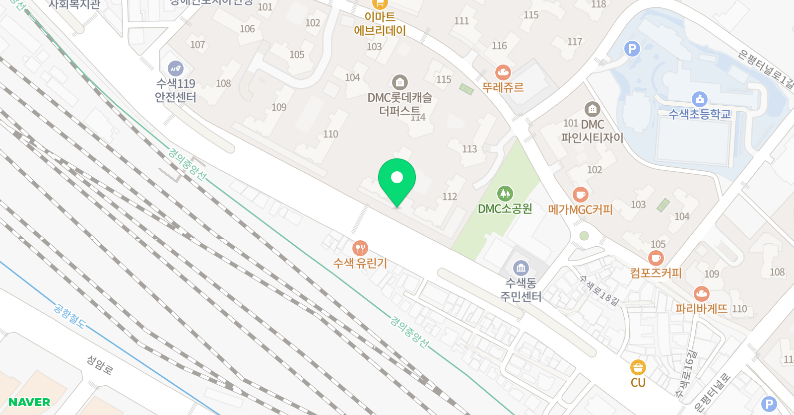 한솔플라톤아카데미 물빛캐슬 교실 위치