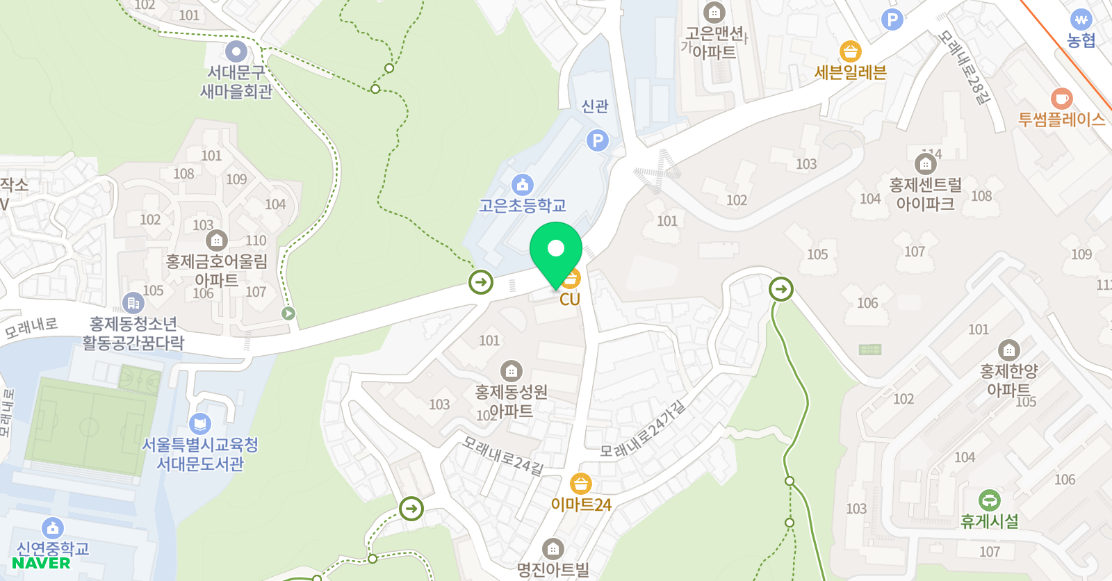 즐거운 피아노학원 위치