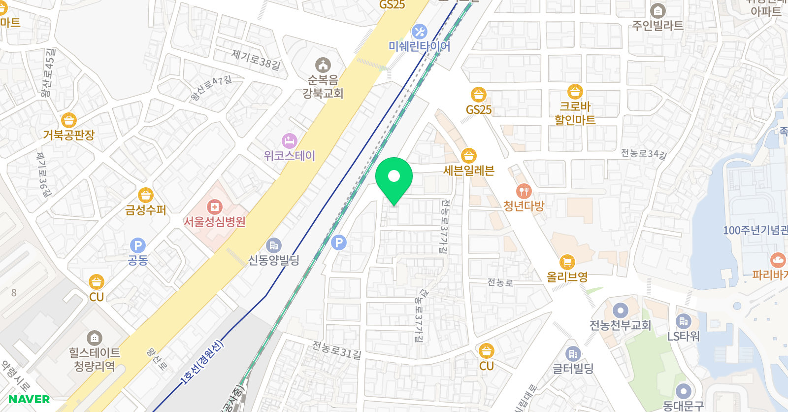 Eng 영어학원 위치